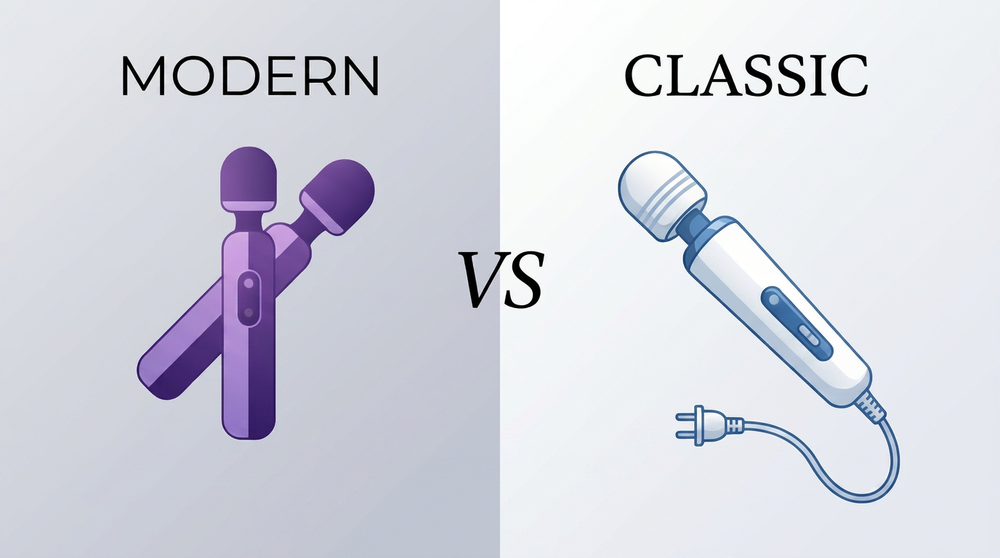 Modern Wand vs Classic Plug-In Wand: 2026 Guide
