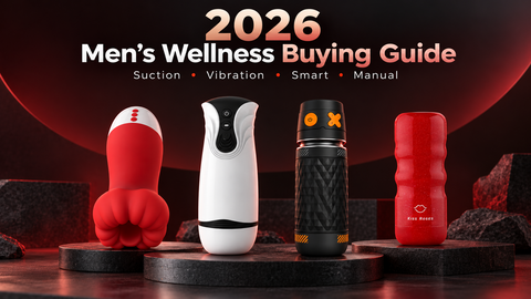 2026 men's wellness buying guide comparing four oral-style male masturbator options