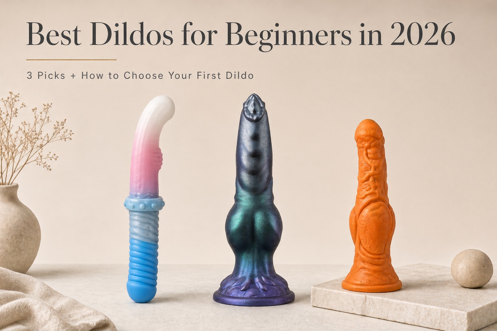 Best dildos for beginners in 2026 featuring three beginner-oriented picks
