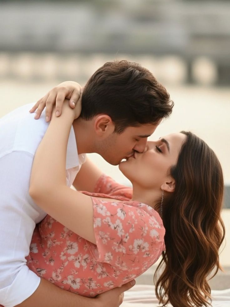 Adult couple embracing outdoors, illustrating signs of a healthy sex life built on consent, comfort, communication, and mutual respect.