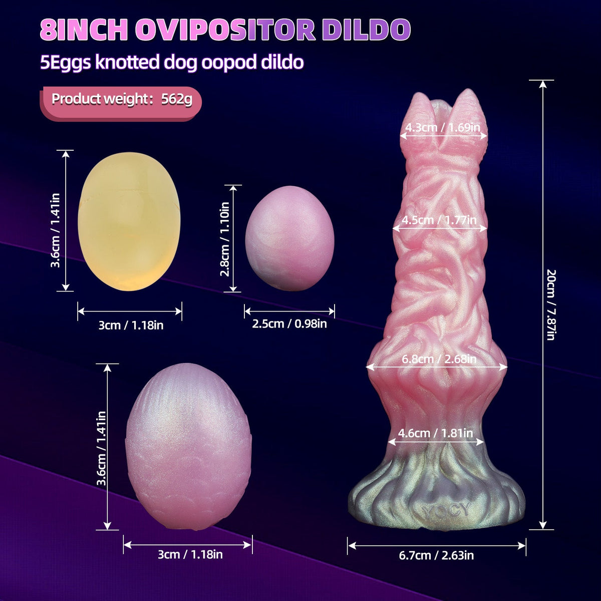 Ovipositor Dildos & Egg-Laying Toys