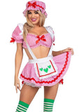 Women’s Sexy Beer Girl Corset Dress – Halloween Maid Lingerie Costume