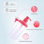 500ml Sex Doll Vaginal Cleaning Pump with Rinse Nozzle