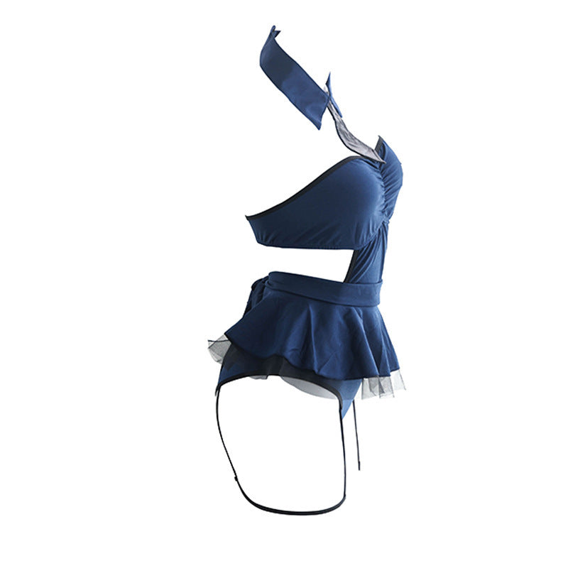 Women’s Sexy Police Officer Costume – Lace Halloween Cosplay Lingerie