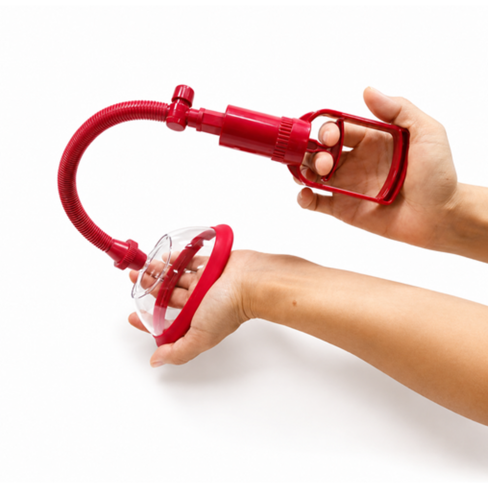 How to use the vulva pump set with controlled suction