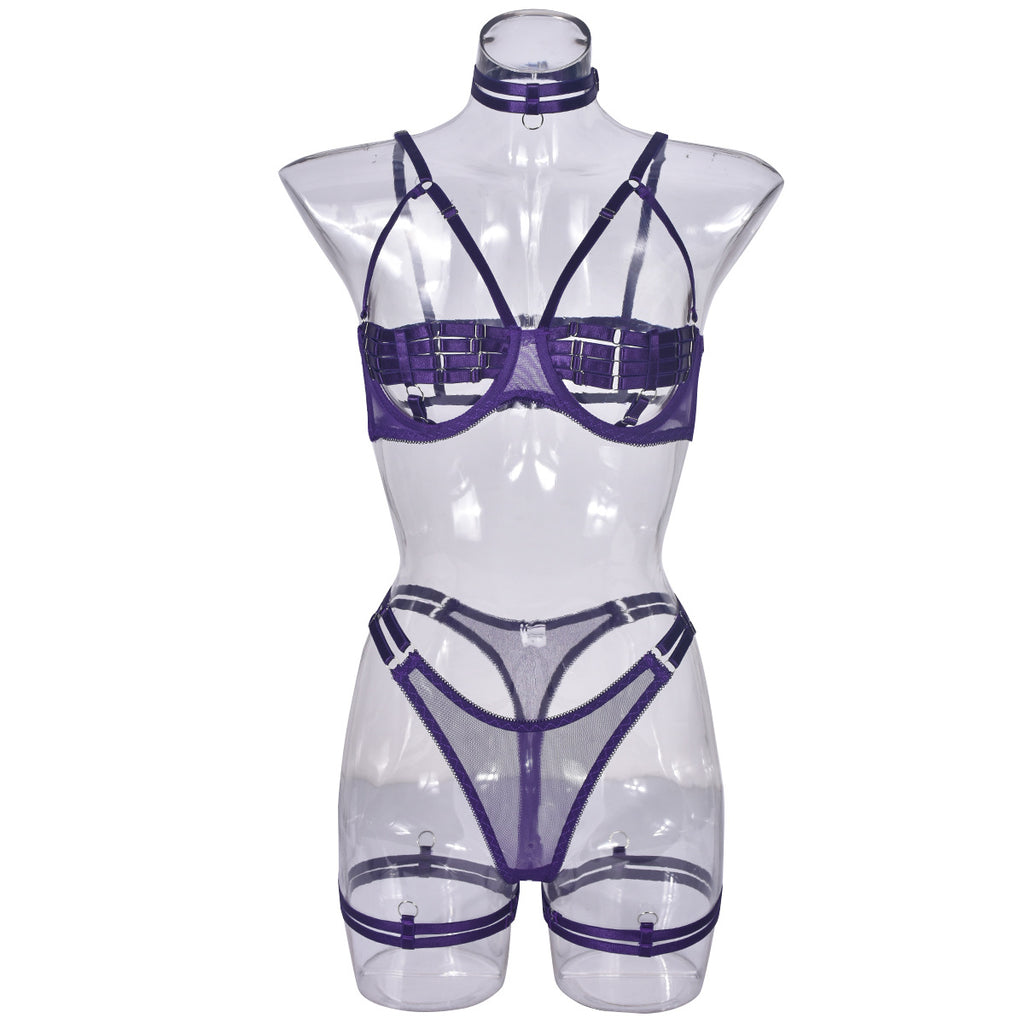 Women’s Lace Roleplay Lingerie Costume – Sexy Uniform Outfit
