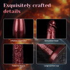Close-up photos showing shaft texture and suction-style base