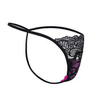 Hot Lace Panty Thong with Hidden Wearable Vibe Pocket