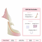 Mermaid Flapping Vibrator with Tail Percussion and accessories including user guide and charging cable.