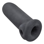 Bottom View of Black Sleeve-Penis Sleeve Extender