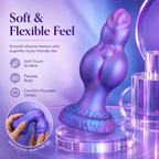 Thick Silicone Fantasy Knot  7.5in Dildo  for Anal Use