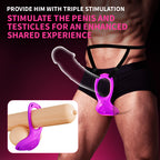 2-in-1 Wearable Panty Vibrator & Cock Ring with App Control