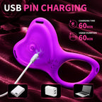 2-in-1 Wearable Panty Vibrator & Cock Ring with App Control