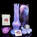 Powered Egg Laying Ovipositor kit featuring premium silicone dildo, pleasure balls, and accessories.