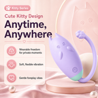 Wearable Kitty Rabbit Vibrator Anytime Play