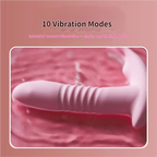 Thrusting Wearable Vibrator – Remote Controlled Clitoral & G-Spot