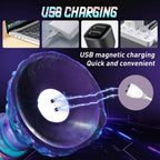Realistic Big Dragon Monster USB magnetic charging feature, highlighting quick and convenient charging options.