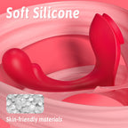 Remote Control Magnetic Lay-on G-Spot Vibrator-soft sillcone