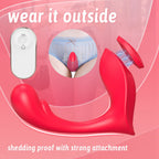 Remote Control Magnetic Lay-on G-Spot Vibrator-can wear it