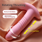 Thrusting Wearable Vibrator – Remote Controlled Clitoral & G-Spot