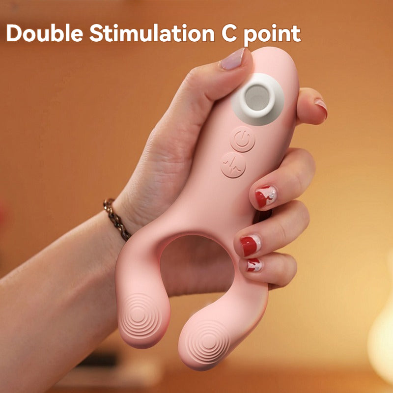 Sucking vibrator- product feature Double Stimulation C point
