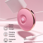 Teasing Kit - Vibrating Nipple Clamps -USB Type-C InterfaceFast charging
