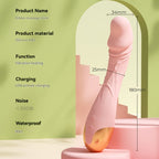 7 Inches Realistic Warm G-Spot Vibrator – 10 Vibration