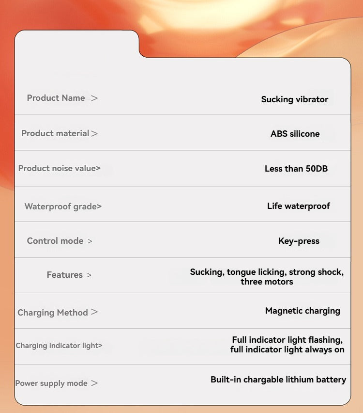 Women's Suction Vibrator 10-Speed-product details