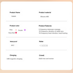 Rabbit Vibrator Extendable, realistic penis-shaped -product information