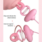 Teasing Kit - Vibrating Nipple Clamps -Free hands to unlock N kinds of play easy entry pleasure world