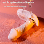 360 Rotating Wearable Dual-Head Vibrator-Thick silicone noise reduction and waterproof