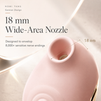 Compact Snail Air Pulse Suction Clitoral Vibrator
