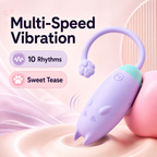 Remote Control Silicone Kitty Rabbit Vibrator for Women