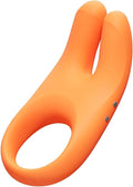Vibrating Penis Sleeve -orange color