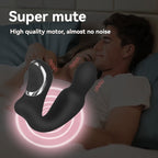 Male prostate massager with rotation vibration, super mute design for discreet use.