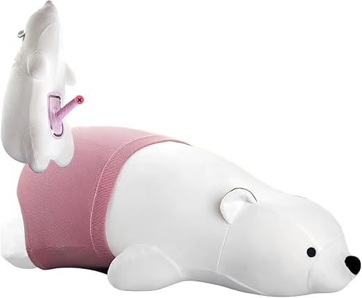 Plush Bear Pillow Automatic Thrusting Dildo resembling a cuddly bear with a discreet design and thrusting feature.