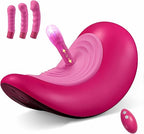 Remote Control Rotating Thrusting Ride-On Vibrator with interchangeable sleeves and remote control.