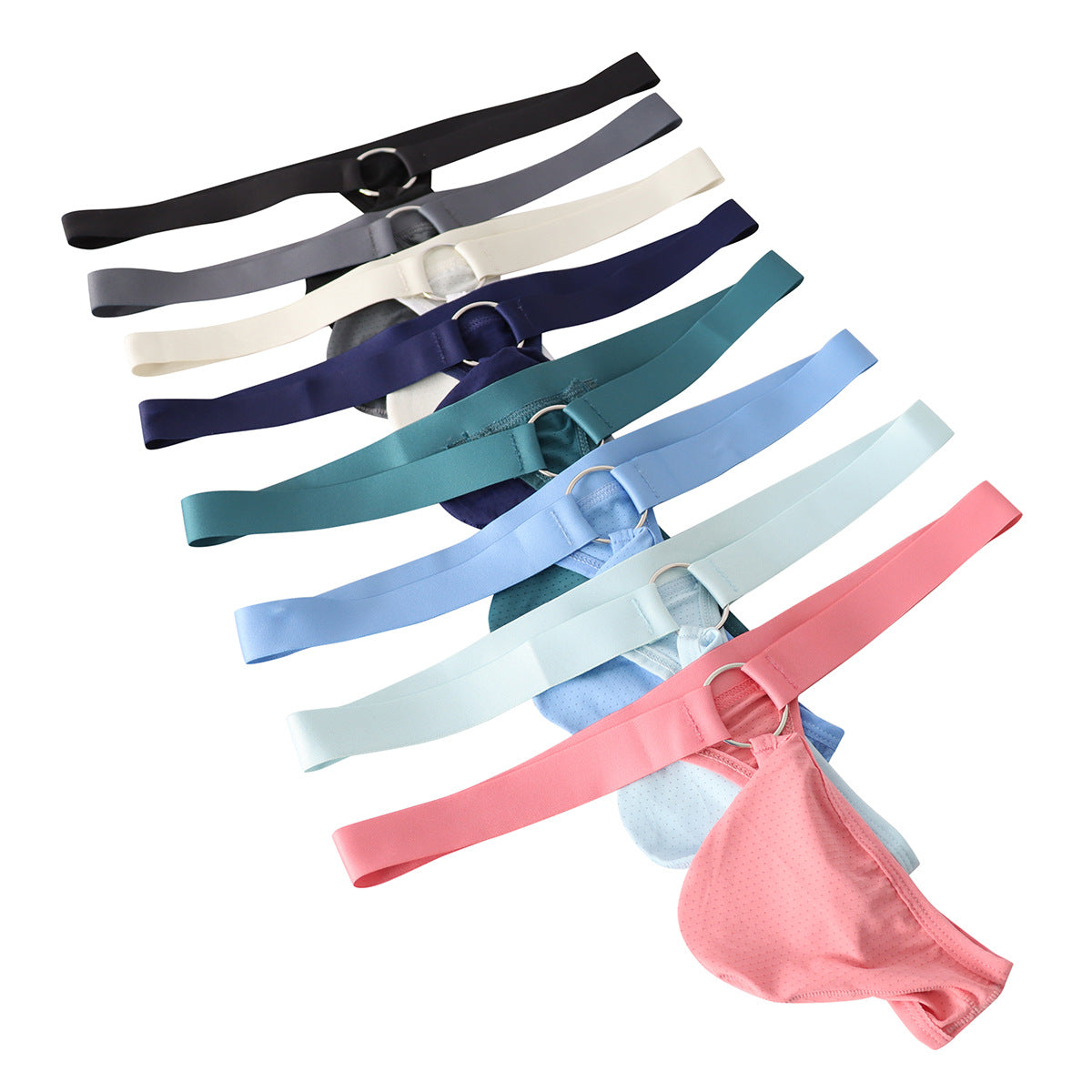 Male Low-Rise Mesh Breathable Sexy Thong
