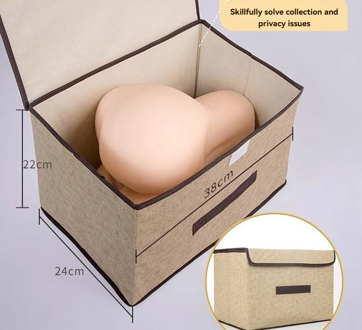 Realistic Butt Sex Doll packaged in discreet, plain packaging to ensure your privacy upon delivery. The box is compact yet protective, keeping the product secure during transit.