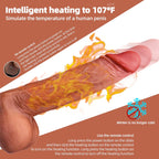 Heating function-8.5″ Realistic Remote Control Thrusting Dildo