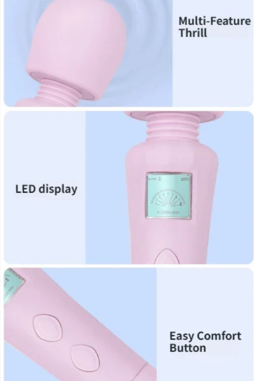 Magic wand vibrator: Massage and vibration