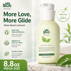 Wet Stuff 8.8oz pH Balanced Gentle Water-Based Lubricant with natural moisture feel and easy cleaning.