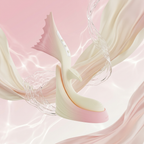 Mermaid Flapping Vibrator with Tail Percussion, featuring playful design and multiple vibration speeds for deep pleasure.