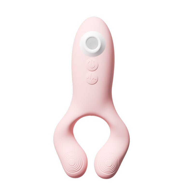 Sucking vibrator-pink