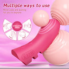 10 Vibration Modes Heated Finger dildo showing multiple ways to use for enhanced pleasure and stimulation.