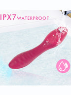 Waterproof for everyday use-Sucking Vibrator - Dual-Motor Heated Massage Wand