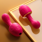 Mushroom Warm Suction Vibrator-G-Spot Massage