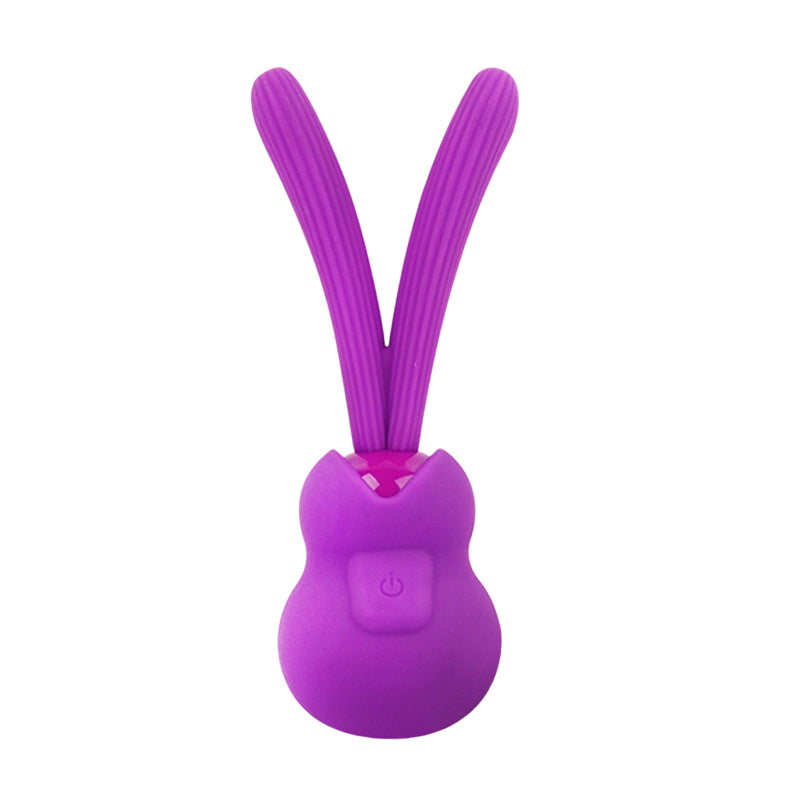 Low-Noise Mini Rabbit Ear Vibrator - 9 Vibration Modes