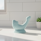 Whale-shaped suction vibrator: G-spot 12 vibration