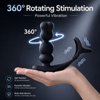 360° Rotating Prostate Massager & Vibrating Anal Plug